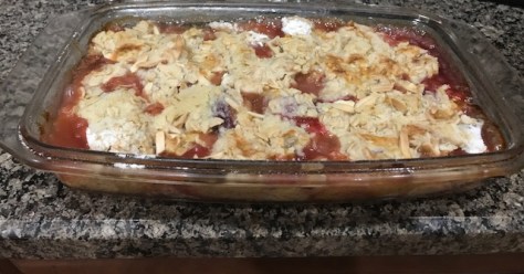 Plum Crumble